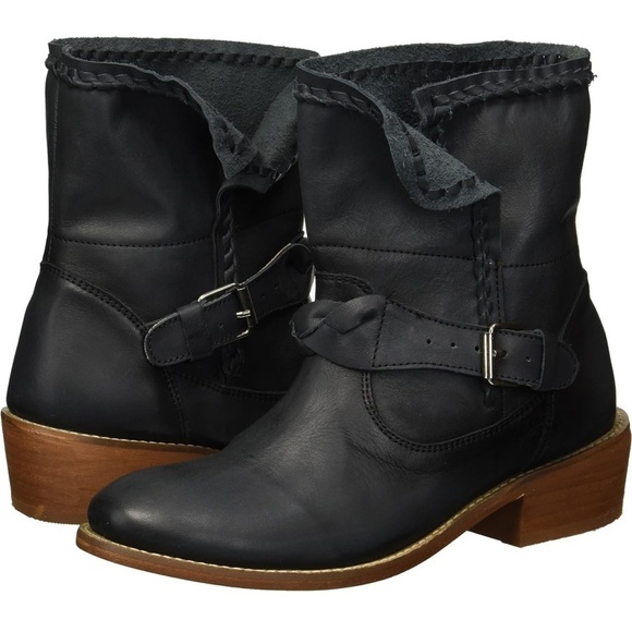 Musse & Cloud Kimber Chelsea boot in black womens 7 - Picture 1 of 10